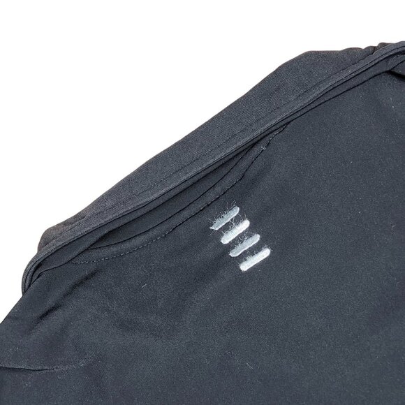 Fila Ferrari Idea Mens Black Red Half-Zip Pullover With Zipped Pockets XL Vtg - Picture 5 of 11